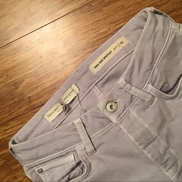 Anthropologie Pilcro High-Rise Lilac Bootcut Jean - Picture 4 of 4